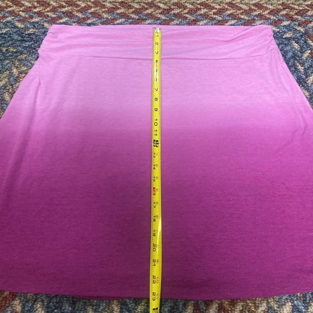 Women’s XXL Raspberry Ruched Mini Skirt Fairycore Academia Office Collegiate - Picture 4 of 13